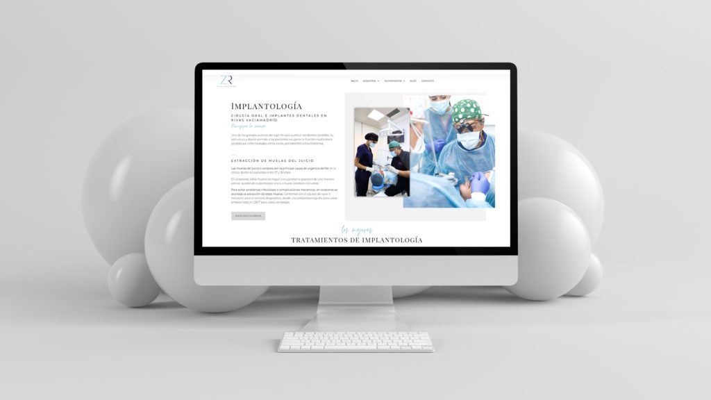 requisitos de webs de la clínicas dentales
