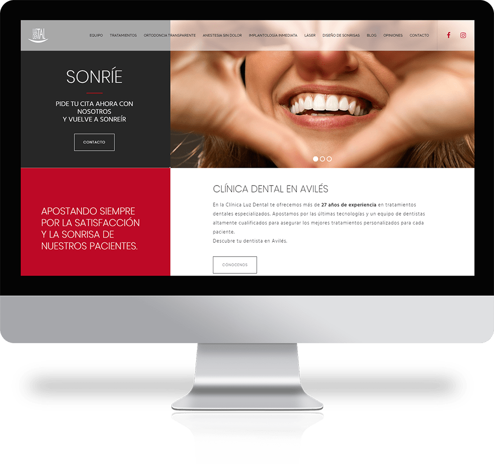diseño web para dentistas
