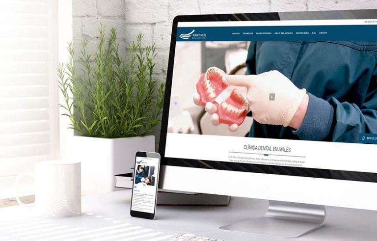 Nuevo diseño web para dentistas