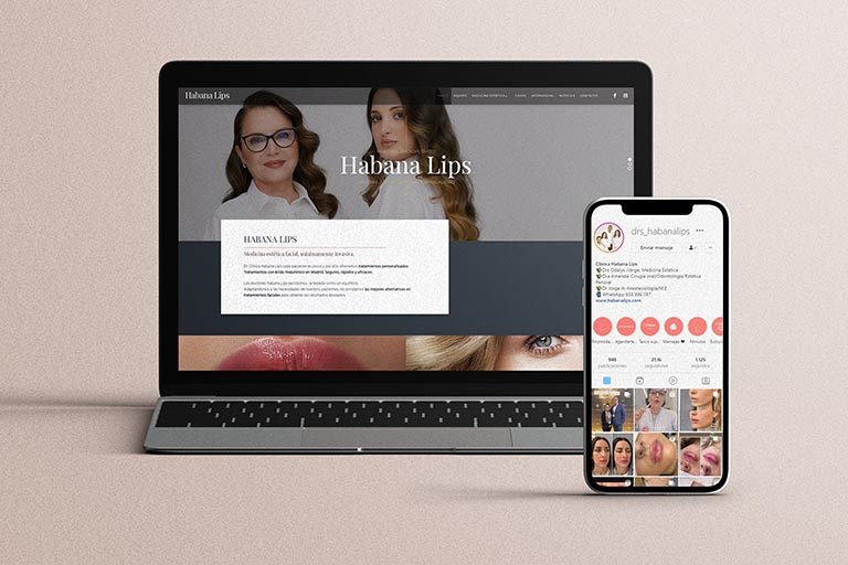 Prismadent agencia de diseño web en Asturias. Web de medicina estética