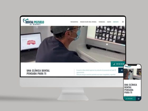 Clínica Dental Pozuelo. Una nueva página web dental en Madrid